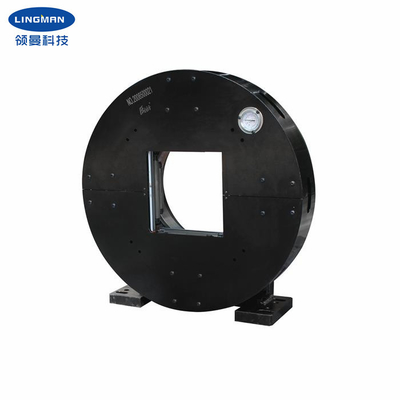 Lingman semplice doppio effetto pneumatico Chuck per tubo foglio integrato macchine quadrato vuoto