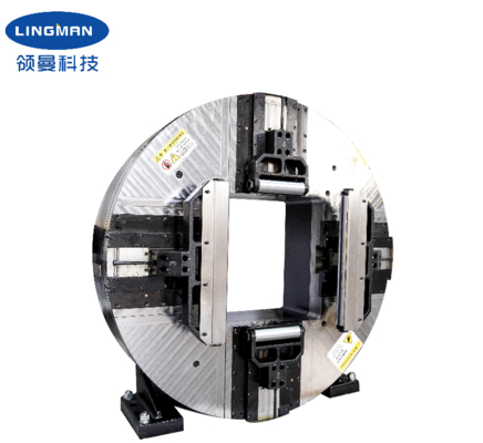 Mandrino laser principale a corsa completa rotante a 4 griffe per tagliatubi F365DF, velocità limitata a 100 giri/min e forza di serraggio elevata