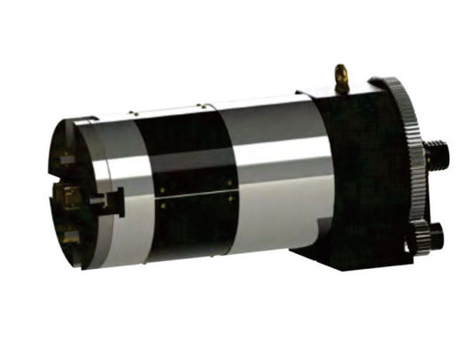 Mandrino di alimentazione a doppia azione a quattro ganasce cavo a leva