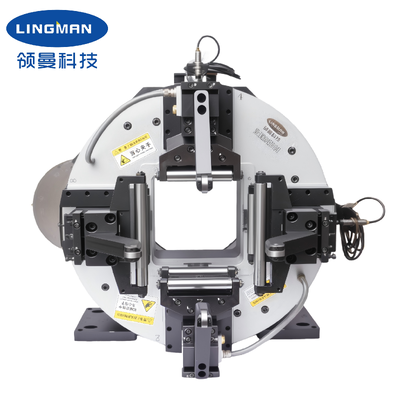 Chuck laser con 124 mm di colpo della mascella, 0.6KN di forza di fissaggio e 6-130 mm di gamma di fissaggio per macchine per taglio di tubi