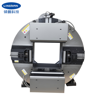 640mm Laser Rotary Chuck con 25KN Clamping Force e Large Hollow Front Chuck per macchine di taglio di tubi