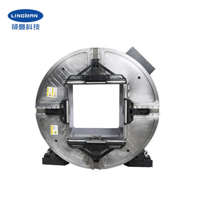 640mm Large Hollow Laser Rotary Chuck con forza di attacco di 25KN per il taglio di tubi industriali