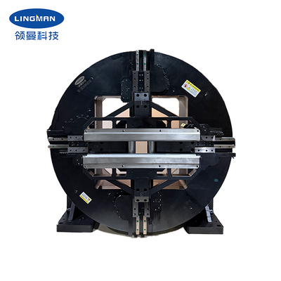 Lingman 640 Large Hole Chuck, universale per tubi quadrati e rotondi, fissaggio stabile e taglio rotante